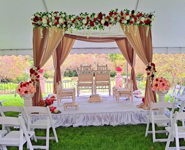 Mandap Chairs Hire INDIAN WEDDING AUCKLAND HIRE NCHILL EVENTS HIRE N CHILL