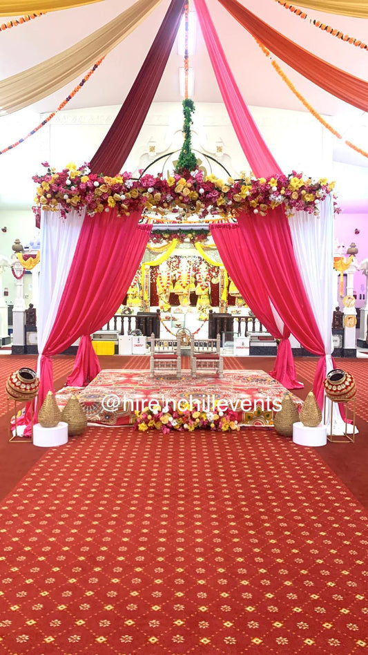 Mandap |  BALMORAL| Indian Weddings| Mandap Decoration