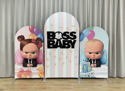 Boss Baby Theme Backdrop Hire | Gender reveal backdrop | Birthday Decoration