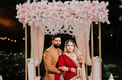 Outdoor  Mandap |  Indian Weddings | Designer Mandaps