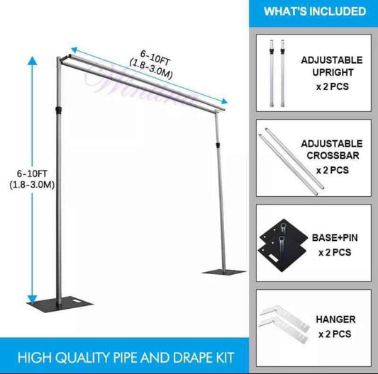 Backdrop stand for Hire | Curtain stands