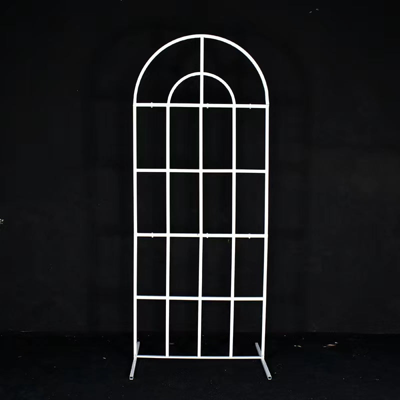 White Arch French Window Frame | Wedding Arch