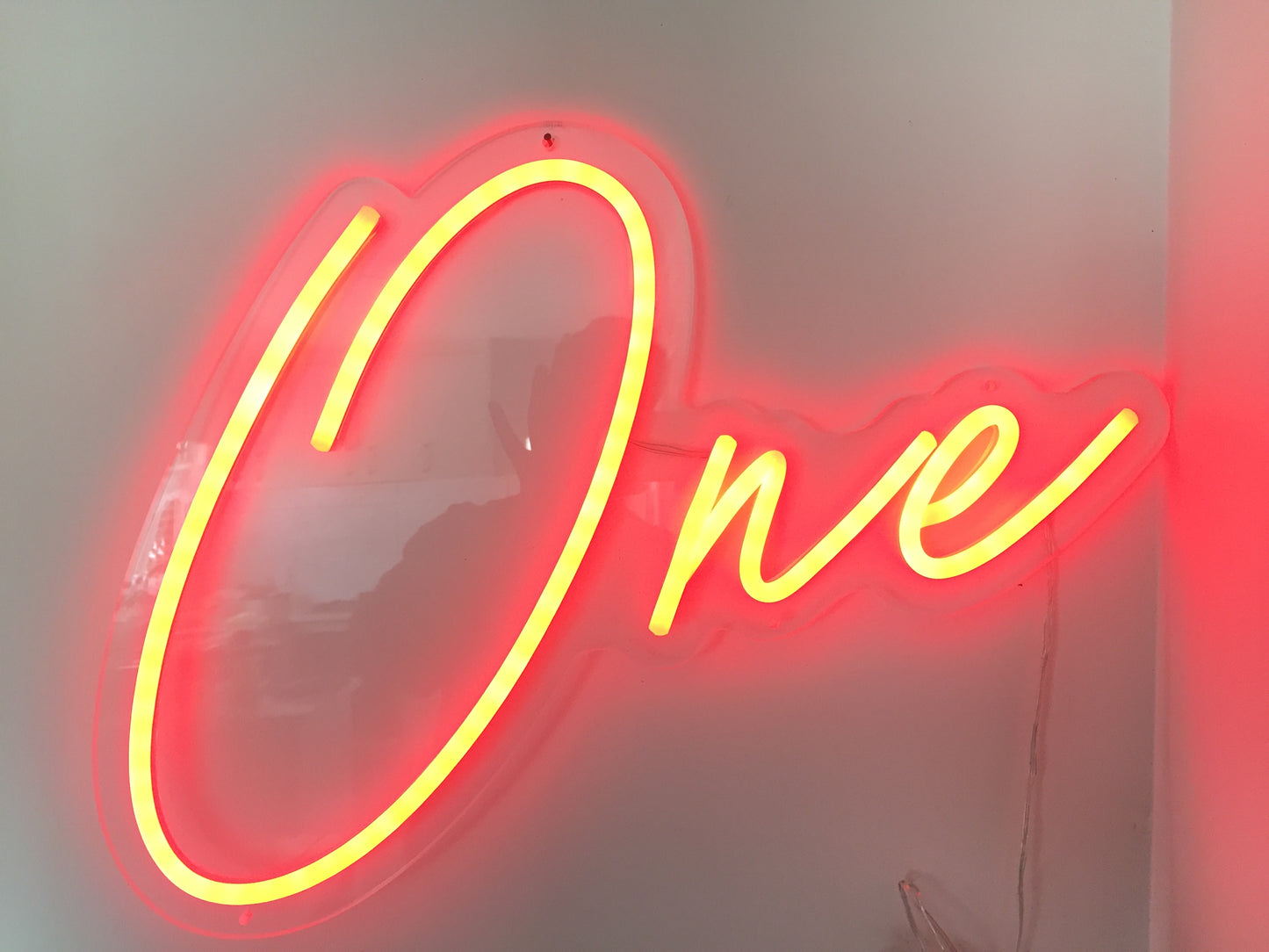 ONE Neon Sign