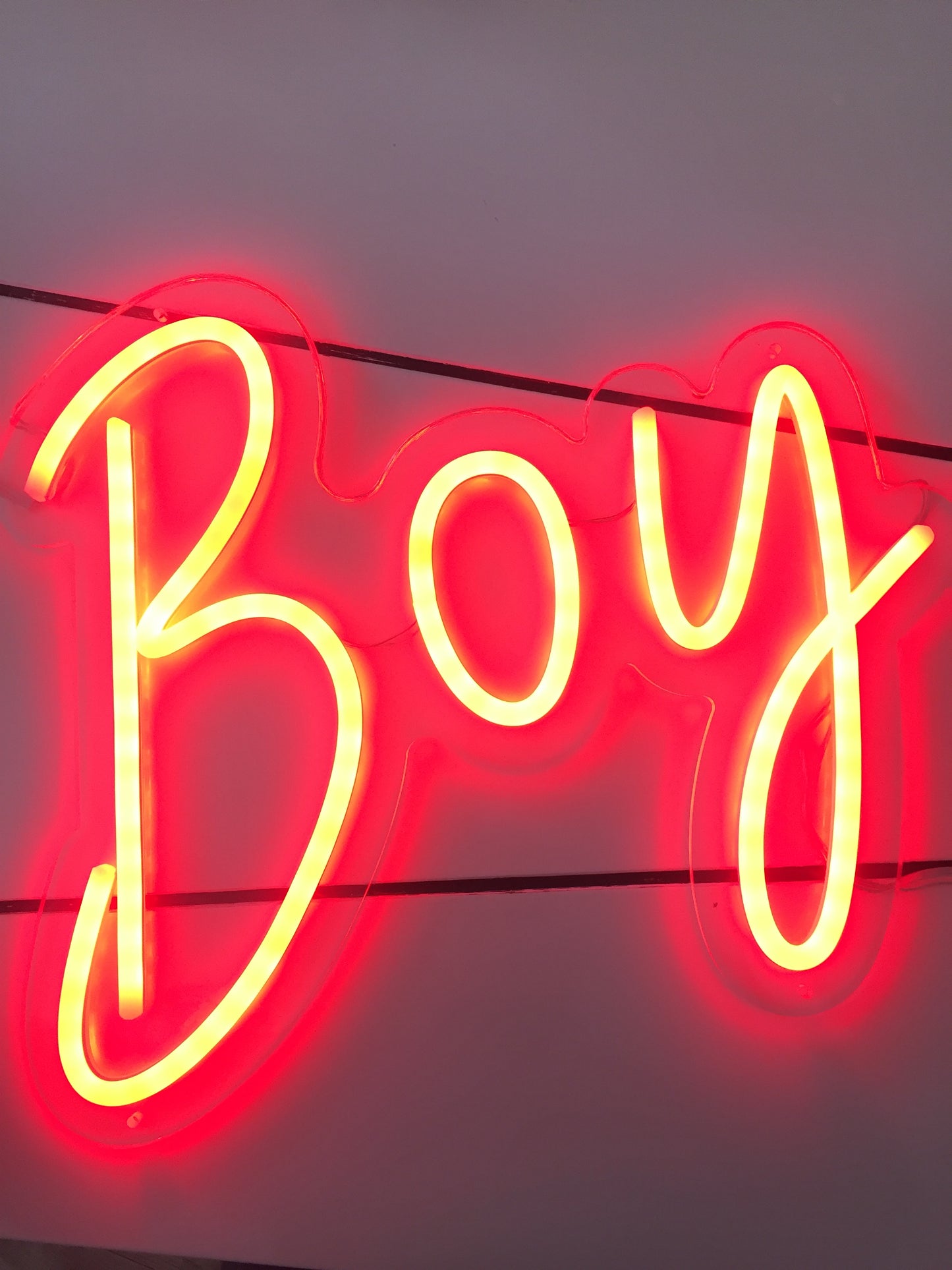 Boy Neon Sign