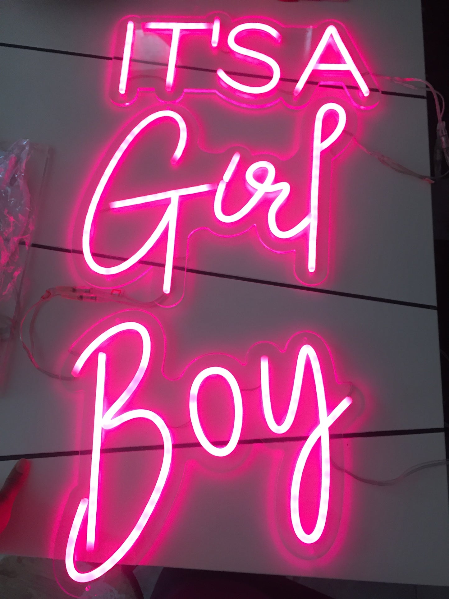 IT'S A Girl or Boy  Neon Sign