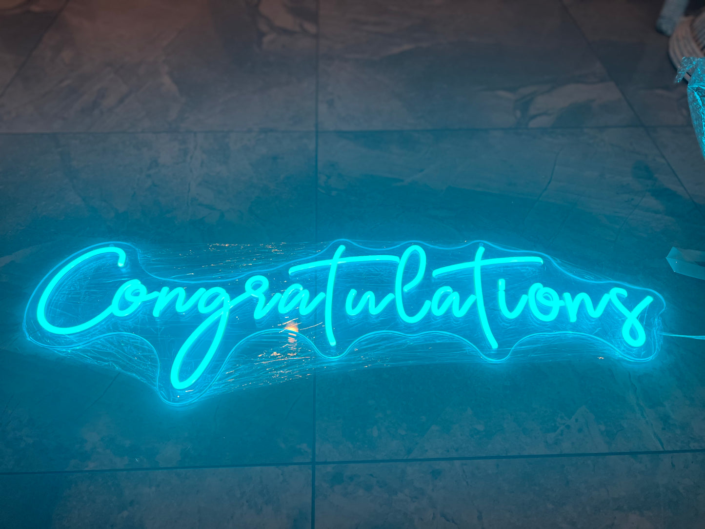 Congratulations Neon Sign