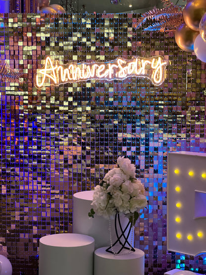 Anniversary Neon Sign